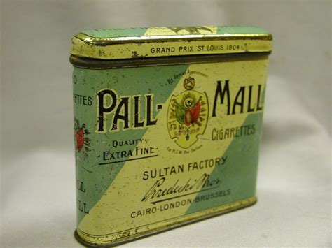 pall mall metal tin box|Pall Mall Tin for sale .